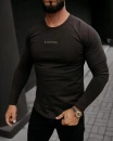 Bluzka męska longsleeve OLAVOGA CLEAR 2026 brąz - mawershop