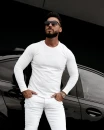 Bluzka męska longsleeve OLAVOGA CLEAR 2 026 ecru - mawershop