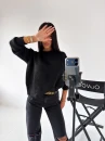 Sweter damski OLAVOGA FONSI 2026 czarny - mawershop