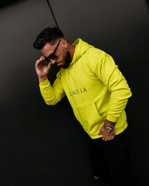 Bluza męska OLAVOGA VALLARO 2026 limonka - mawershop