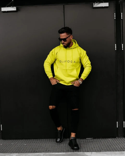 Bluza męska OLAVOGA VALLARO 2026 limonka - mawershop