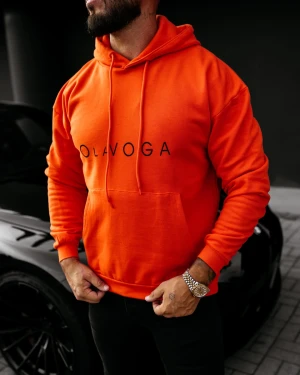 Bluza męska OLAVOGA VALLARO 2026 pomarańczowa