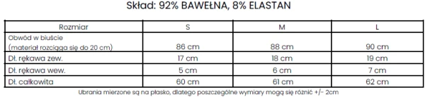 T-shirt damski OLAVOGA MURANI 2025 czarny - maWer Fashion