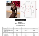 Sukienka OLAVOGA LOKO 2026 brąz - maWer Fashion