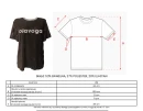 T- shirt damski OLAVOGA CIRCULAR 2026 brązowy - mawershop