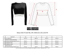 Top damski OLAVOGA HOT 2026 ecru - mawershop