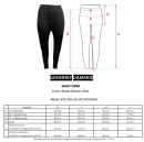 Legginsy damskie OLAVOGA NOATI 2026 czerwone - mawershop
