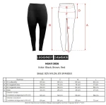 Legginsy damskie OLAVOGA NOATI 2026 czerwone - mawershop