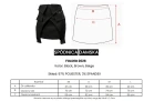 Spódnica OLAVOGA FOLDED 2026 czarna - mawershop