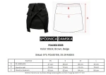 Spódnica OLAVOGA FOLDED 2026 czarna - mawershop