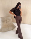 Legginsy damskie OAVOGA EPIC 2026 brąz - mawershop