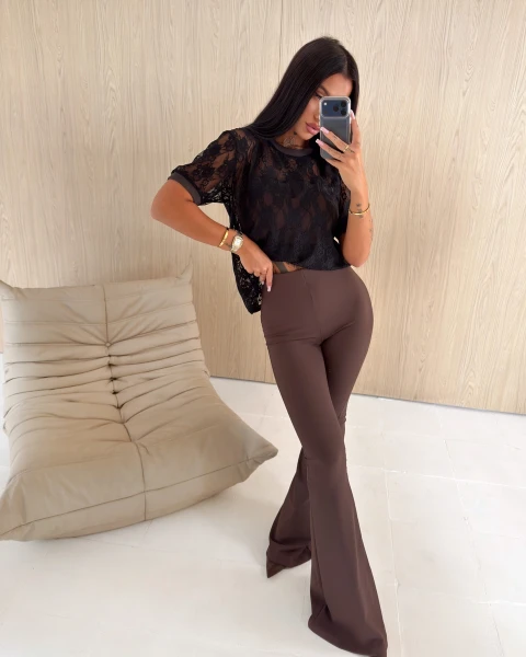 Legginsy damskie OAVOGA EPIC 2026 brąz - mawershop