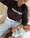 Bluza damska OLAVOGA FRESH 2026 brązowa - mawershop