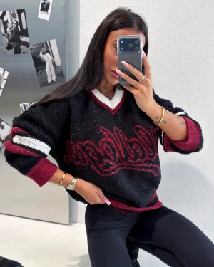Sweter damski OLAVOGA OISO 2026 czarny