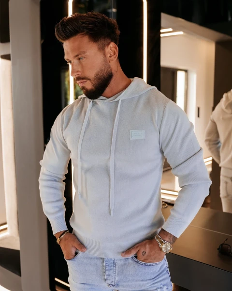 Bluza męska OLAVOGA DARU 2026 błękitna - mawershop