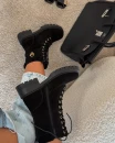 Buty workery damskie OLAVOGA WHISPERS 2026 czarne - mawershop