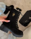 Buty workery damskie OLAVOGA WHISPERS 2026 czarne - mawershop