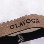 T-shirt męski OLAVOGA RAYSIER 2026 ecru - maWer Fashion
