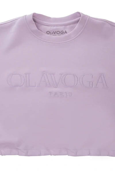 Komplet damski OLAVOGA CAPTAIN MORGAN 2026 fioletowy - maWer Fashion
