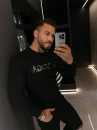 Bluza męska OLAVOGA BARDI 2026 czarna - maWer Fashion