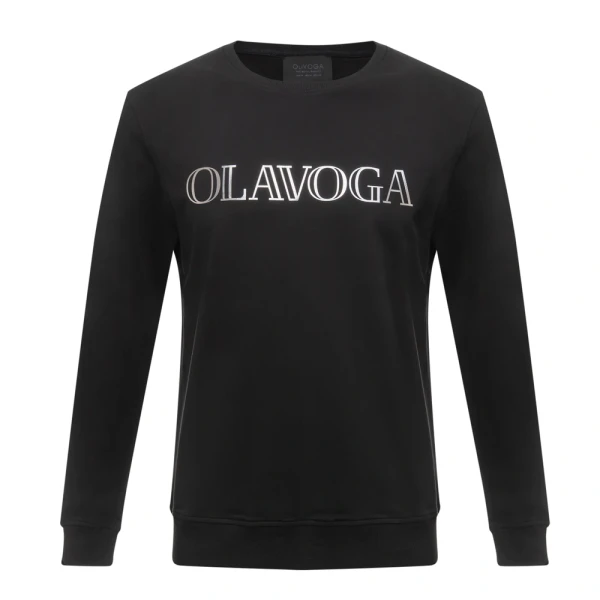 Bluza męska OLAVOGA BARDI 2026 czarna - maWer Fashion