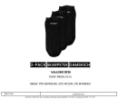 Skarpetki damskie 3-pack OLAVOGA VALLORO 2026 czarne - mawershop