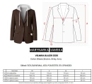 Marynarka damska OLAVOGA VELMIRA BLAZER 2026 czarna - mawershop