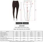 Legginsy damskie OLAVOGA DURO 2026 czarne - mawershop
