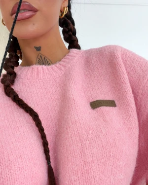 Sweter damski OLAVOGA USERS 2026 jasny róż