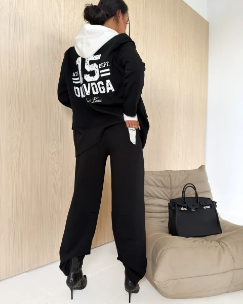 Spodnie damskie OLAVOGA VELMIRA PANTS 2026 czarne - mawershop