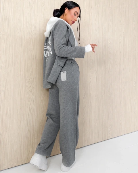 Spodnie damskie OLAVOGA VELMIRA PANTS 2026 szare - mawershop