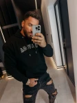 Bluza męska OLAVOGA RENAY 2026 czarna - mawershop