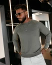 Sweter męski OLAVOGA TERUS 2026 oliwkowy - mawershop