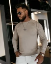 Sweter męski OLAVOGA TERUS 2026 beżowy - mawershop