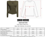 Bluzka damska OLAVOGA HEARTLIGHT 2026 czarna -mawershop