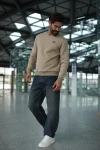 Bluza męska OLAVOGA BALORO 2026 beż - mawershop
