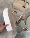 Buty damskie sneakersy OLAVOGA KASATO 2026 beż - mawershop