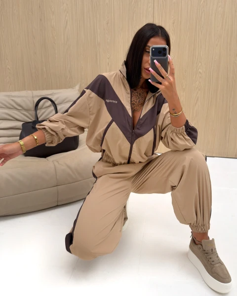 Bluza damska OLAVOGA VOID 2026 cappuccino - mawershop