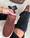 Buty damskie sneakersy OLAVOGA KASATO 2026 burgund - mawershop