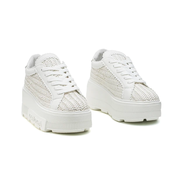 Buty damskie sneakersy OLAVOGA VACANCY 2026 białe - maWer Fashion