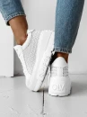 Buty damskie sneakersy OLAVOGA VACANCY 2026 białe - maWer Fashion