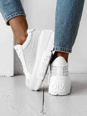 Buty damskie sneakersy OLAVOGA VACANCY 2026 białe