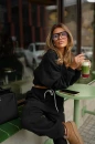 Bluza damska OLAVOGA LINDA SWEATSHIRT 2026 czarna - mawershop