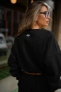 Bluza damska OLAVOGA LINDA SWEATSHIRT 2026 czarna - mawershop