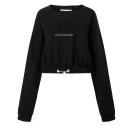 Bluza damska OLAVOGA LINDA SWEATSHIRT 2026 czarna - mawershop