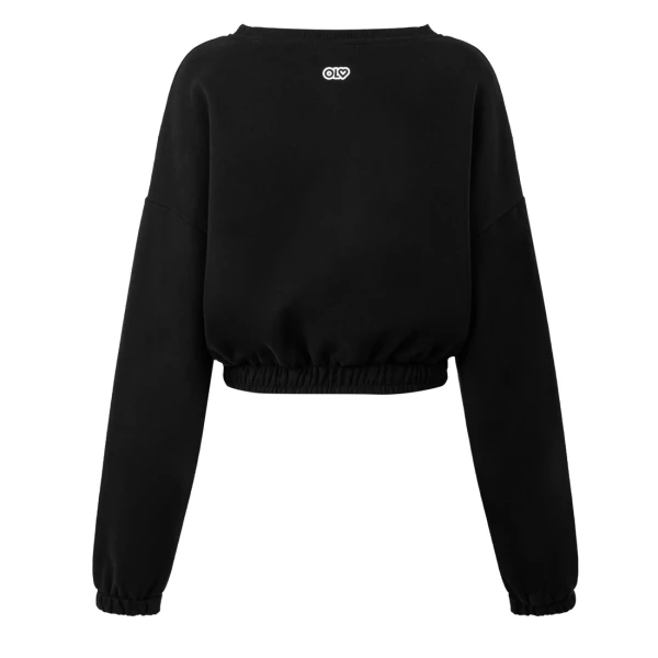 Bluza damska OLAVOGA LINDA SWEATSHIRT 2026 czarna - mawershop