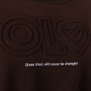 Bluza damska OLAVOGA LINDA SWEATSHIRT 2026 brąz - mawershop