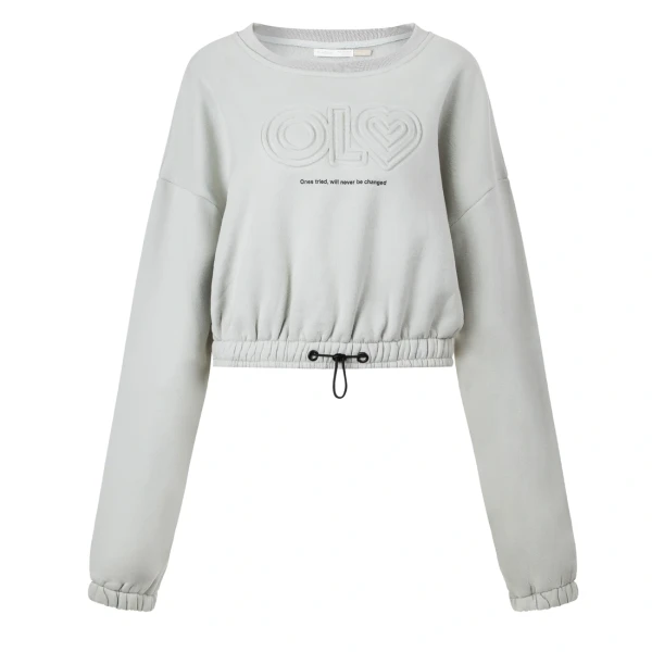 Bluza damska OLAVOGA LINDA SWEATSHIRT 2026 matcha - mawershop