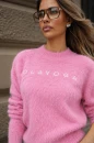Sweter damski OLAVOGA PAUSE 2026 pudrowy róż - mawershop