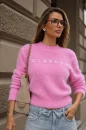 Sweter damski OLAVOGA PAUSE 2026 pudrowy róż - mawershop